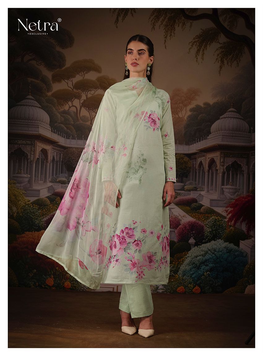 Jagvi Netra Premium Cotton Pant Style Suits Supplier