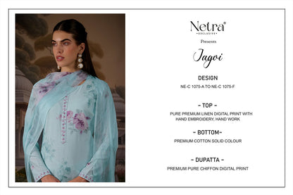 Jagvi Netra Premium Cotton Pant Style Suits Supplier