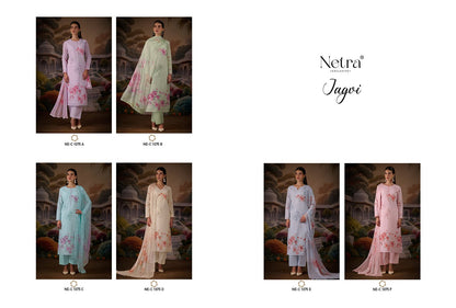Jagvi Netra Premium Cotton Pant Style Suits Supplier