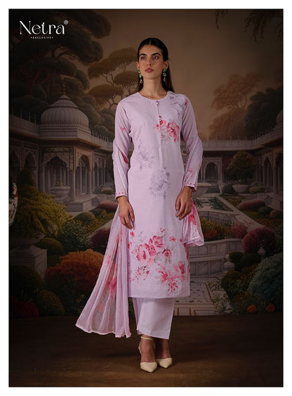Jagvi Netra Premium Cotton Pant Style Suits Supplier