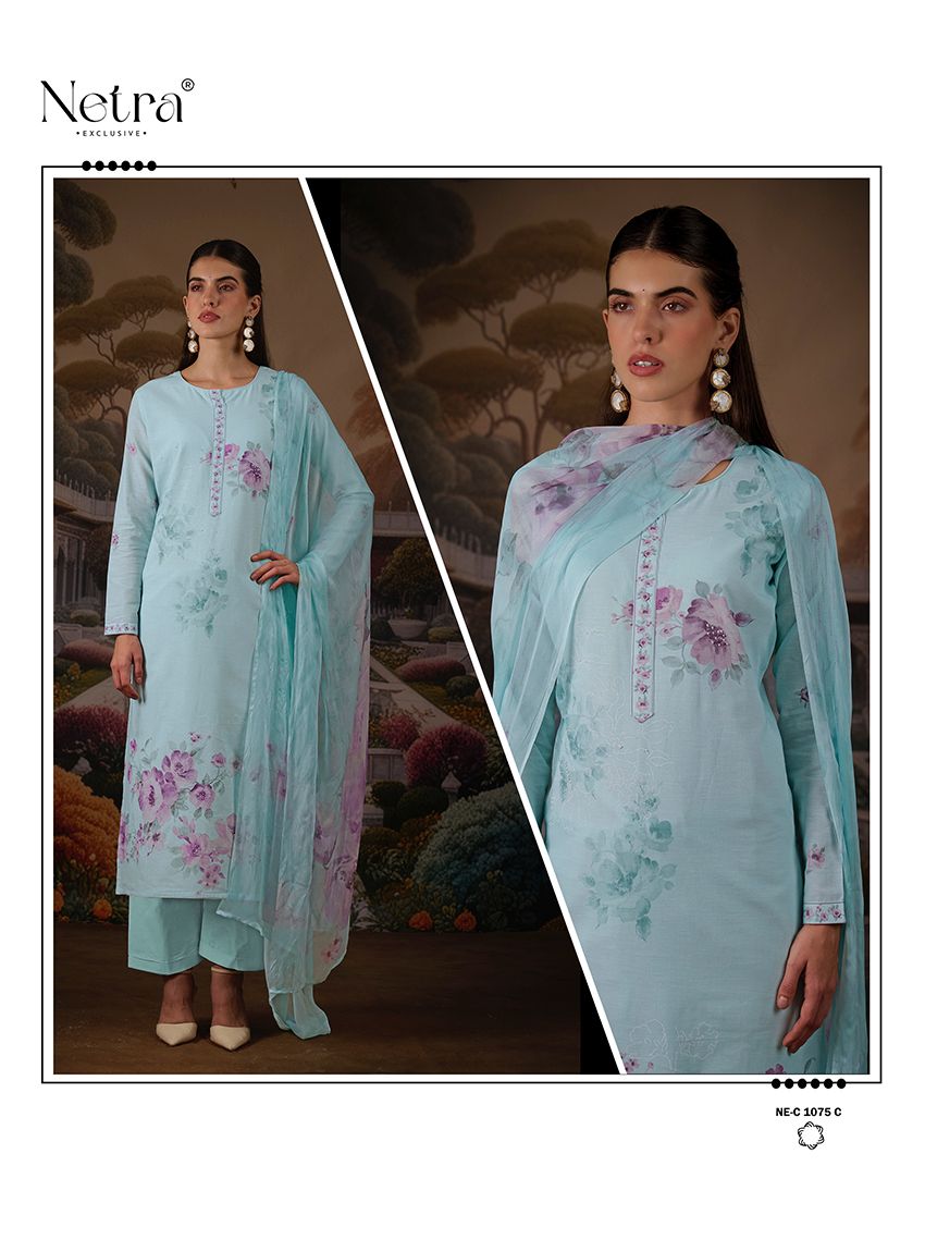 Jagvi Netra Premium Cotton Pant Style Suits Supplier