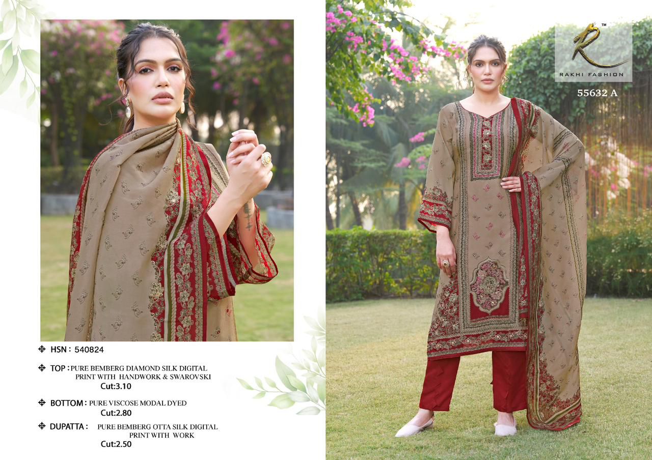 Jahaan Hitlist Rakhi Fashion Bemberg Silk Pant Style Suits Manufacturer India