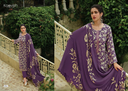 Jahaan Kaavish Viscose Pashmina Suits Wholesaler India