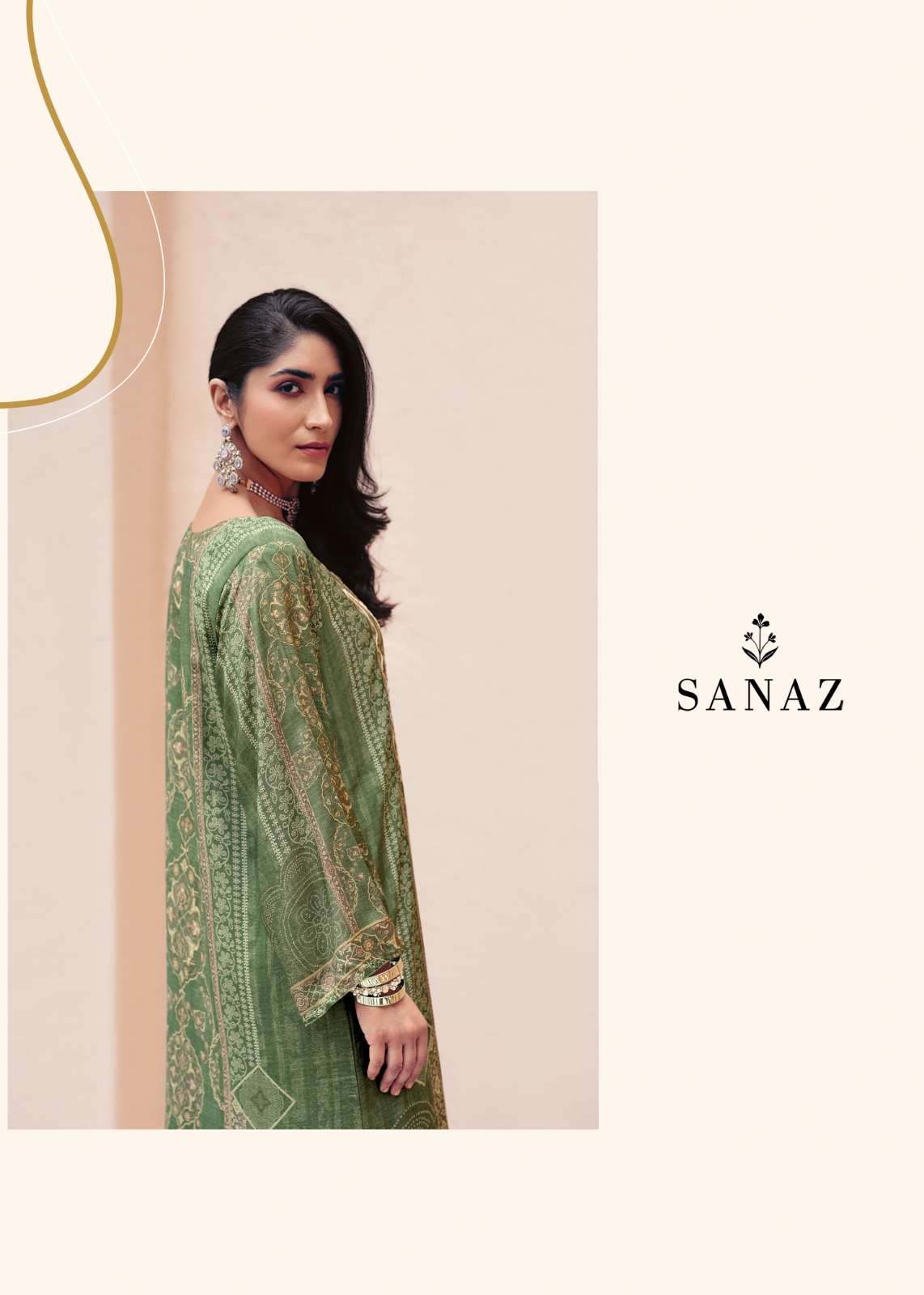 Jahaan Sanaz Viscose Muslin Pant Style Suits Wholesale Price