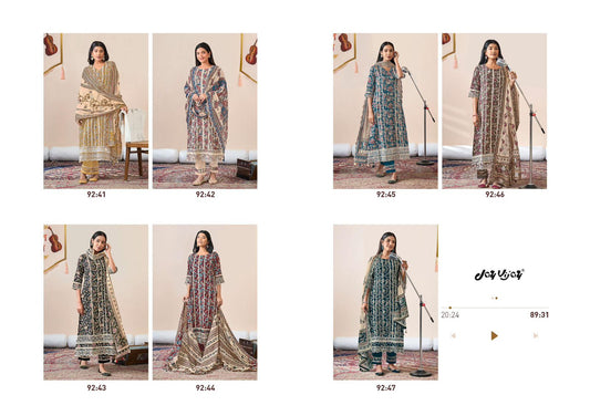 Jahaan Vol 2 Jay Vijay Pure Cotton Pant Style Suits Wholesaler
