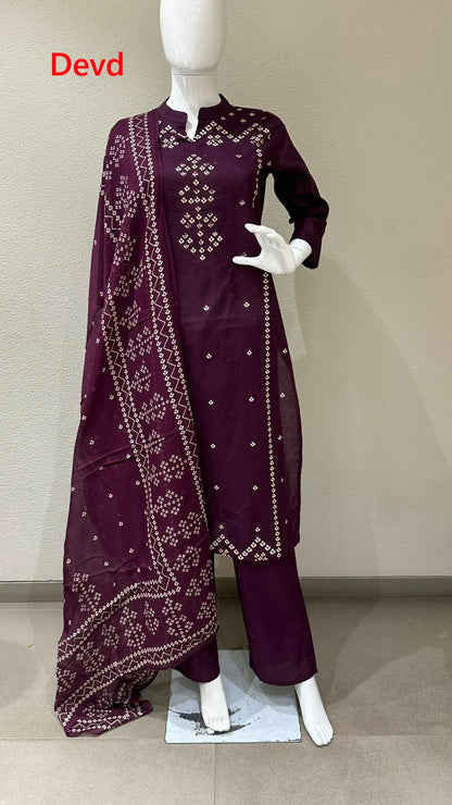Jaipuri Cotton 2608 Devd Readymade Pant Style Suits Exporter India