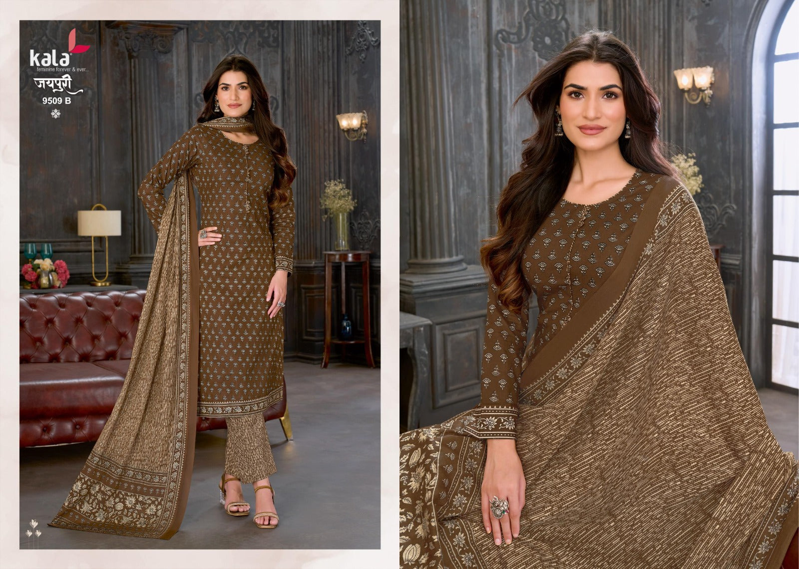 Jaipuri Vol 10 Kala Cotton Dress Material Manufacturer India