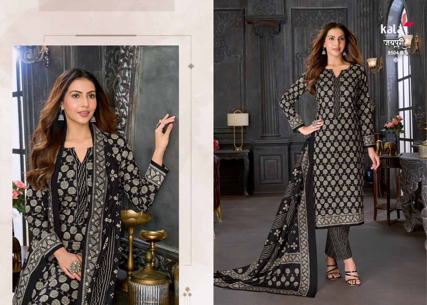Jaipuri Vol 10 Kala Cotton Dress Material Manufacturer India