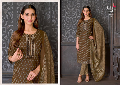 Jaipuri Vol 10 Kala Readymade Cotton Pant Suits Exporter India
