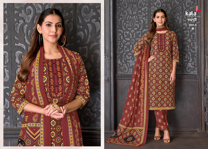 Jaipuri Vol 10 Kala Readymade Cotton Pant Suits Exporter India