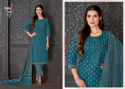 Jaipuri Vol 10 Kala Readymade Cotton Pant Suits Exporter India