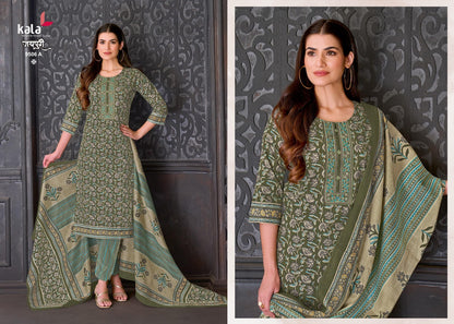 Jaipuri Vol 10 Kala Readymade Cotton Pant Suits Exporter India