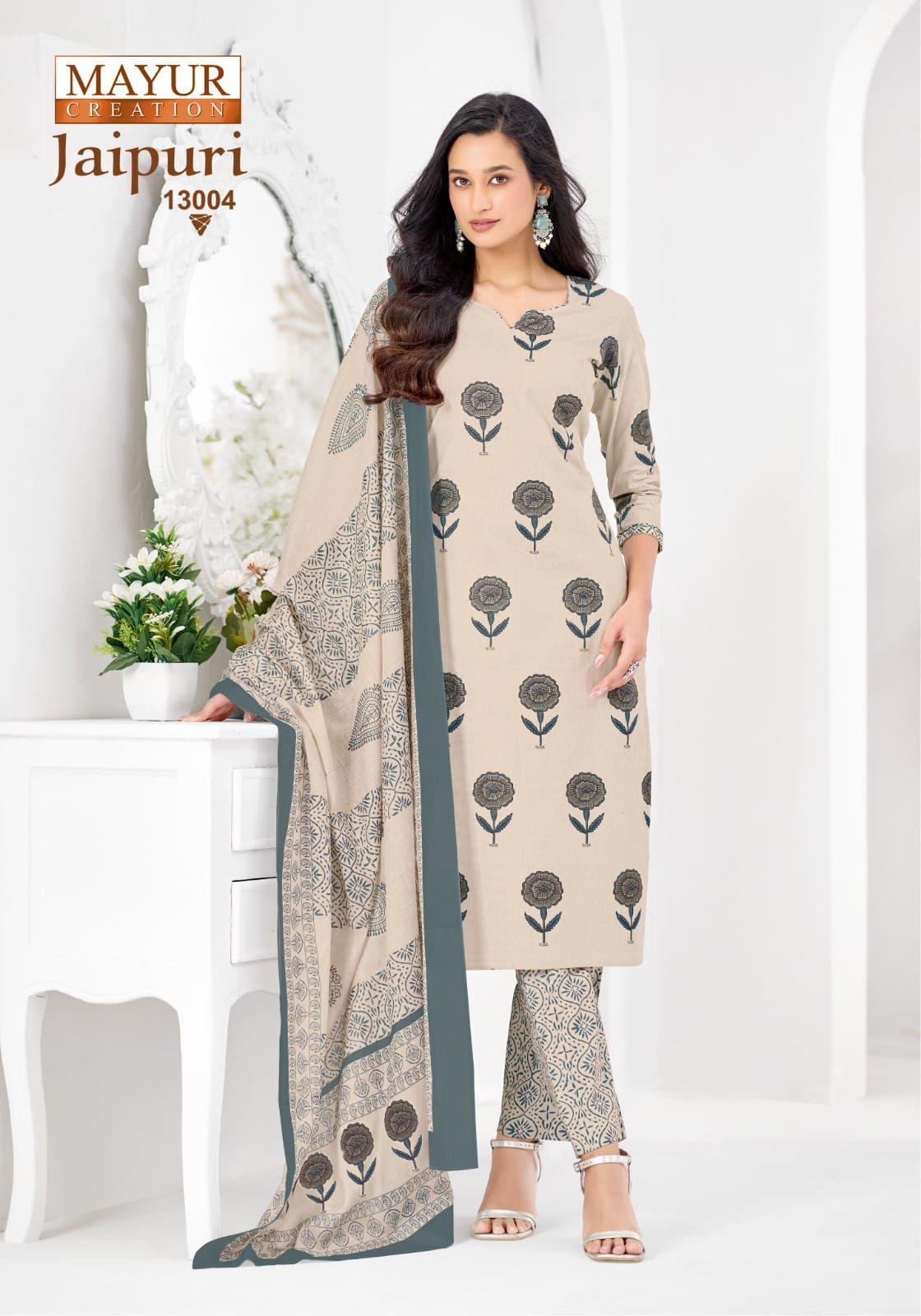 jaipuri cotton dress material wholesale Pure Jaipuri Cotton Wholesale Cotton Dress Material