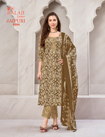 Jaipuri Vol 6 Balaji Readymade Cotton Pant Suits Wholesale