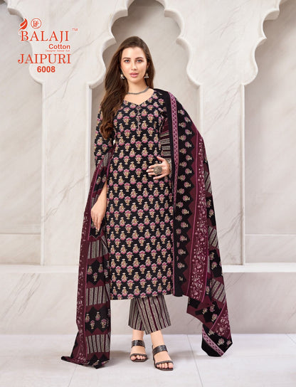 Jaipuri Vol 6 Balaji Readymade Cotton Pant Suits Wholesale