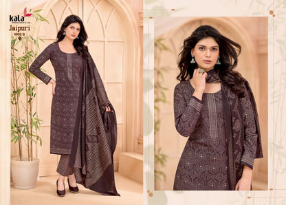 Jaipuri Vol 9 Kala Cotton Dress Material Exporter Ahmedabad