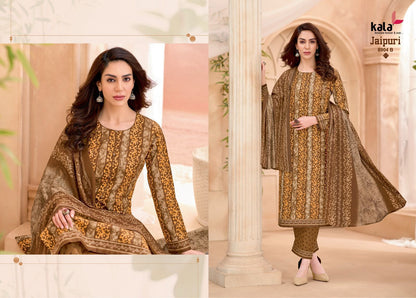 Jaipuri Vol 9 Kala Cotton Dress Material Exporter Ahmedabad
