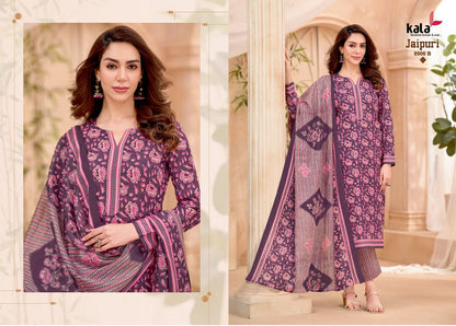 Jaipuri Vol 9 Kala Cotton Dress Material Exporter Ahmedabad