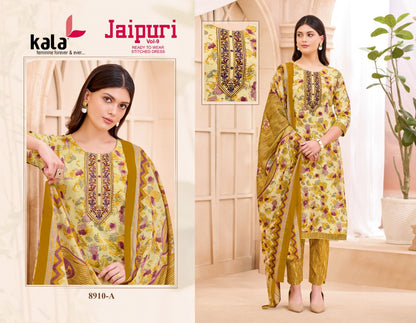 Jaipuri Vol 9 Kala Readymade Cotton Pant Suits Wholesale