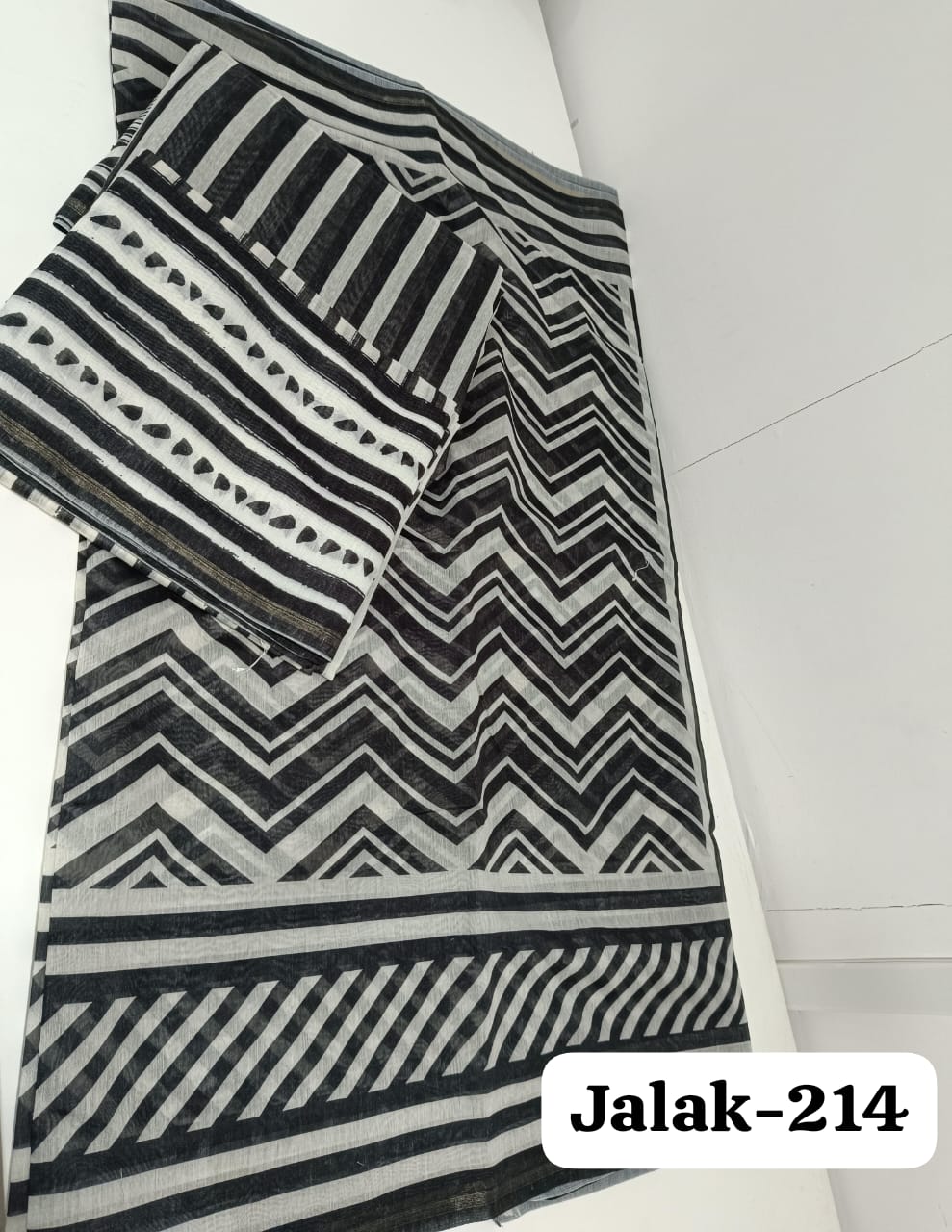Jalak 214 Kalpveli Spun Cotton Sarees Manufacturer