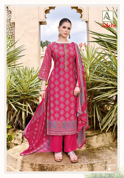 Jalebi Alok Viscose Karachi Pashmina Salwar Suits Wholesale Price
