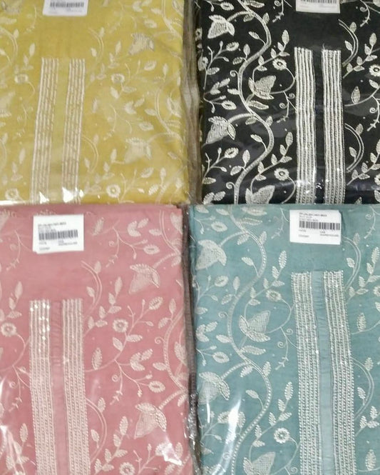 Jaleh Naariti Chanderi Pant Style Suits Exporter Gujarat
