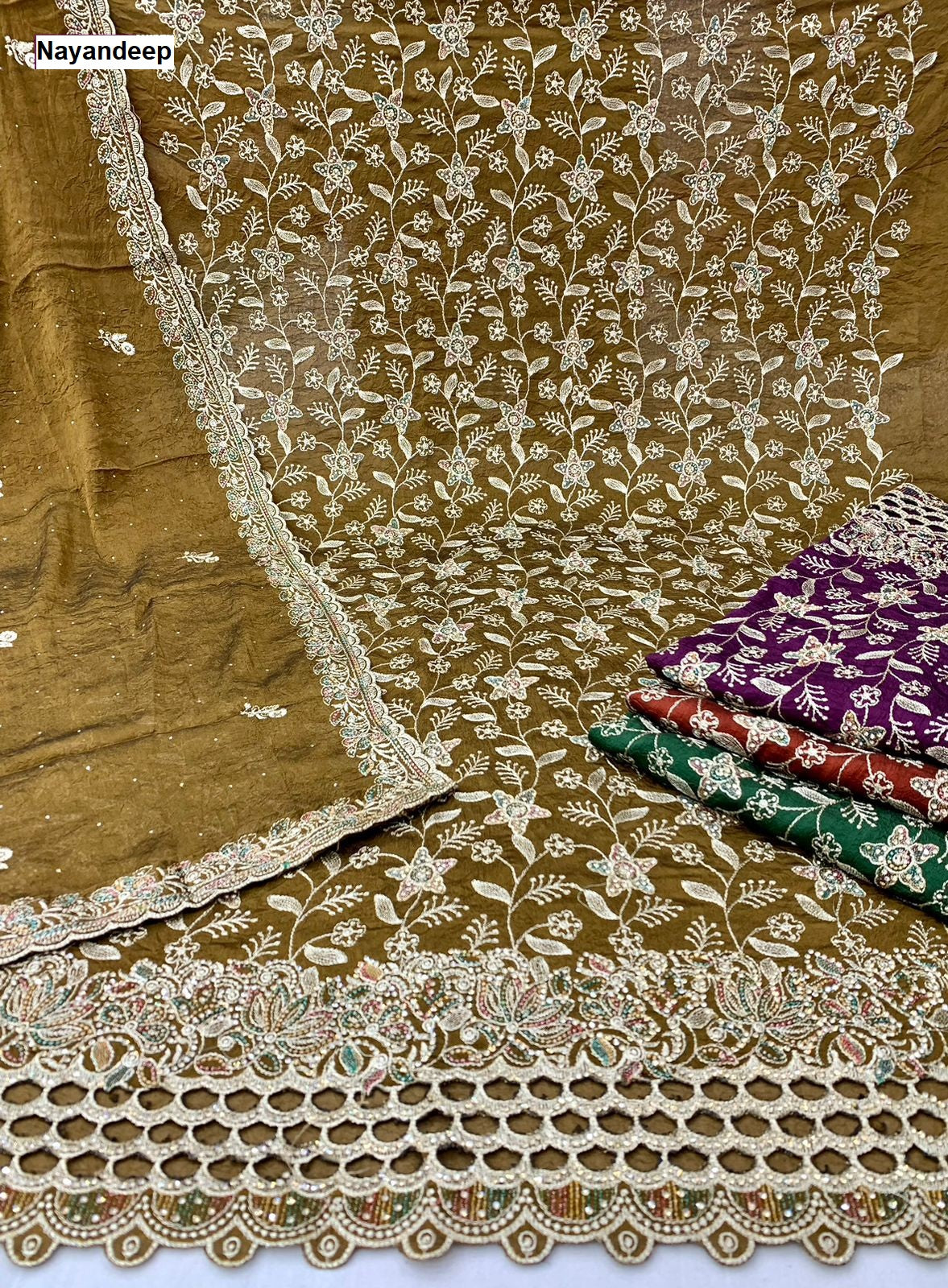 Jalpa Nayandeep Crush Salwar Suits Exporter Gujarat
