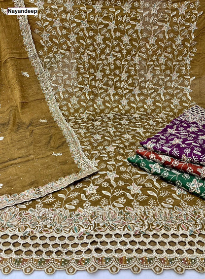 Jalpa Nayandeep Crush Salwar Suits Exporter Gujarat