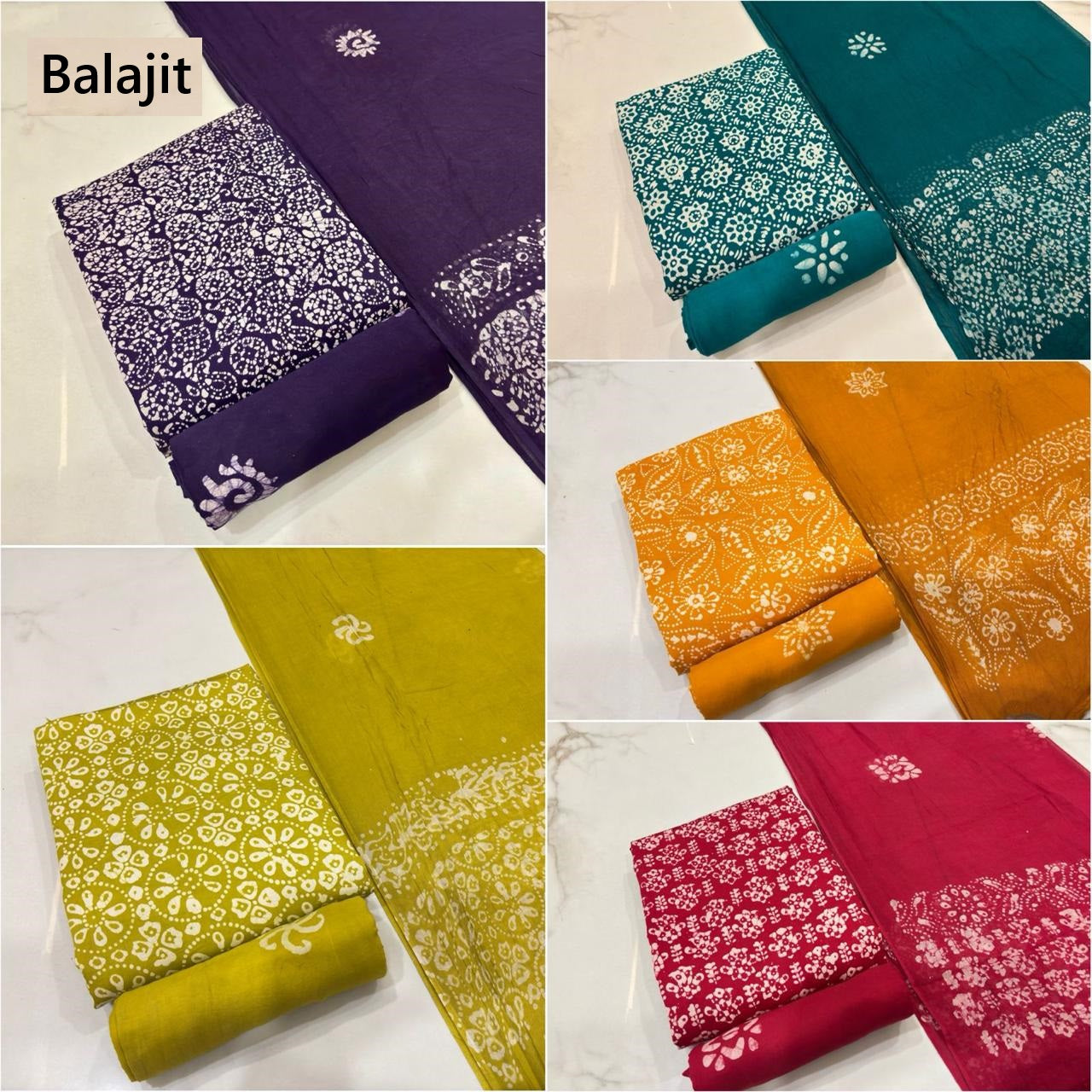 Jam Satin 2103 Balajit Salwar Suits Wholesale Rate