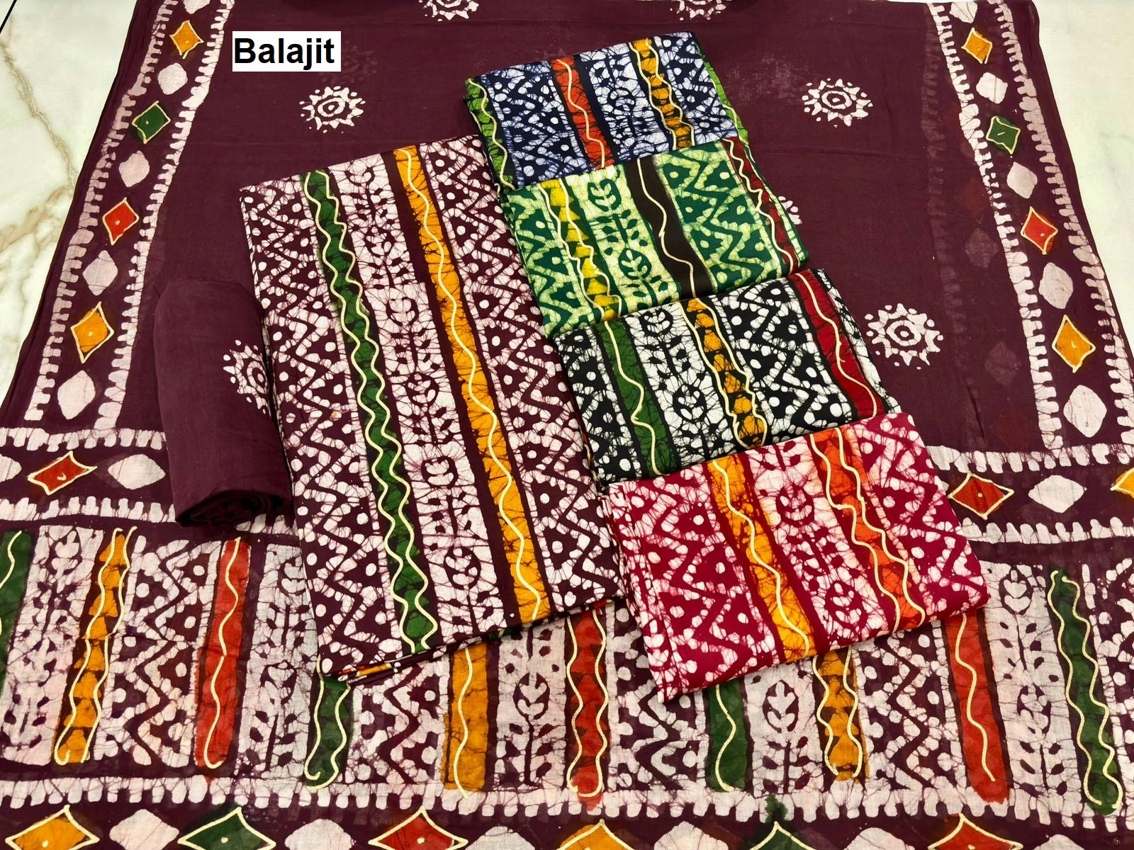 Jam Satin 2608 Balajit Salwar Suits Exporter Gujarat