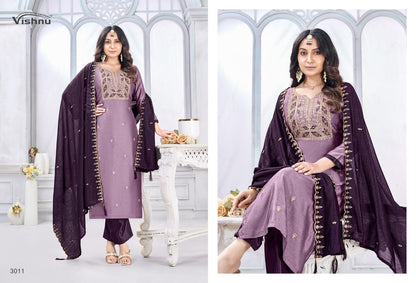 Jamaina Vishnu Impex Vichitra Silk Pant Style Suits Manufacturer Ahmedabad
