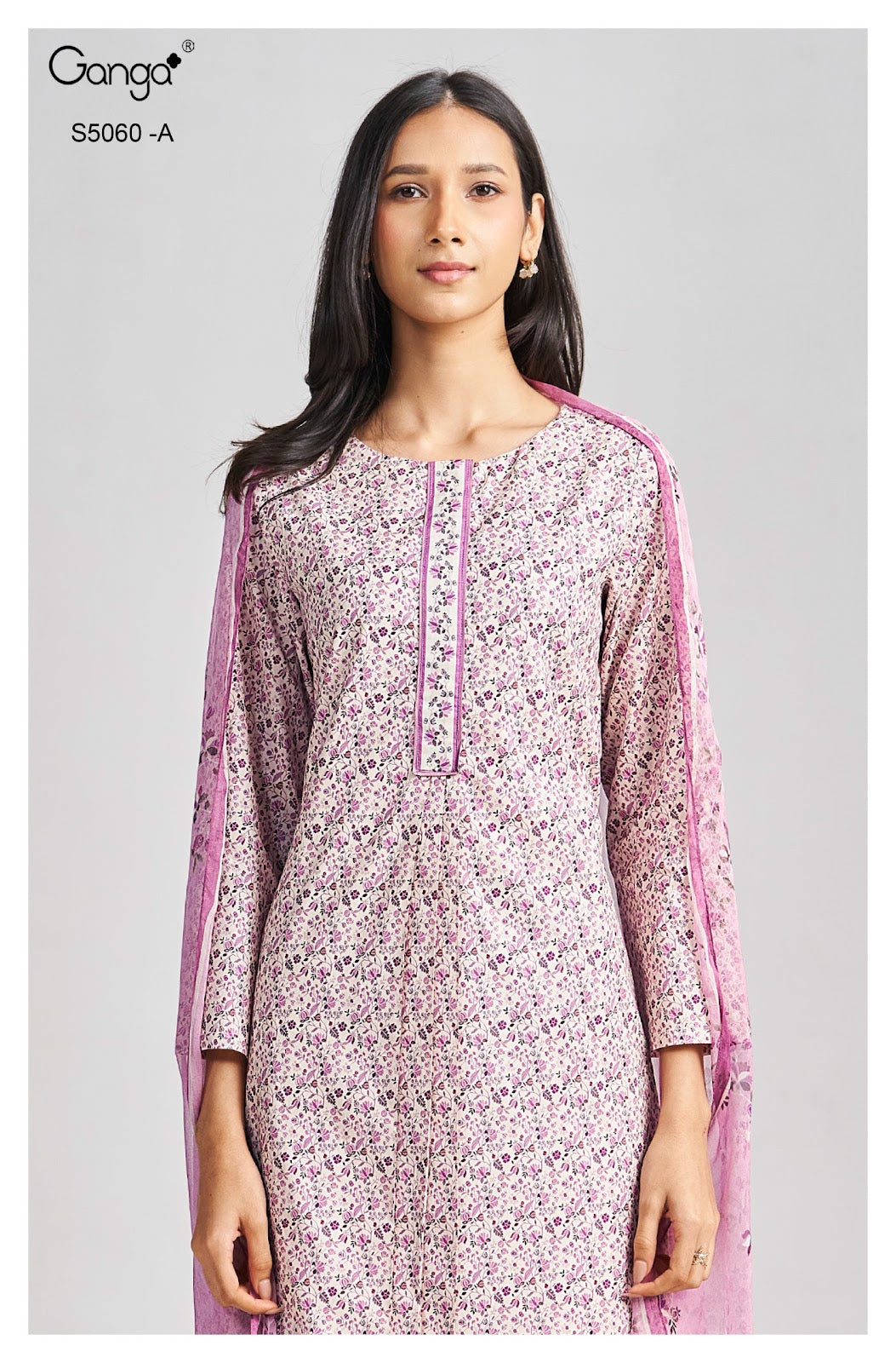 Jameela S5060 Ganga Cotton Pant Style Suits Wholesaler Gujarat