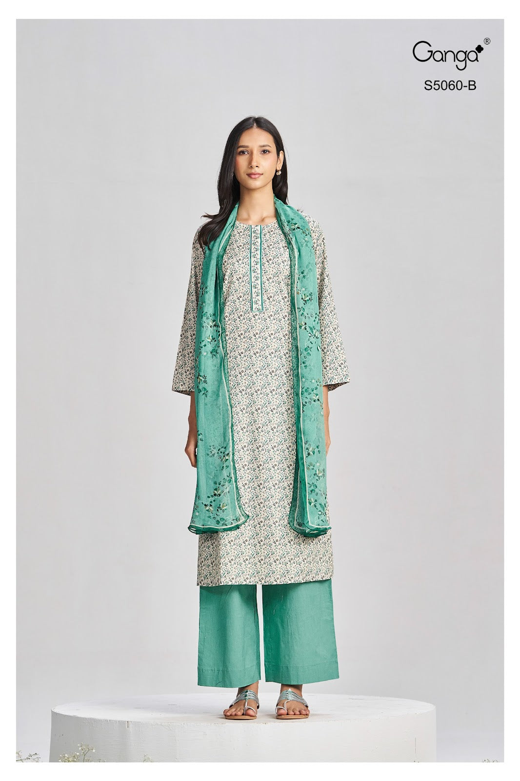 Jameela S5060 Ganga Cotton Pant Style Suits Wholesaler Gujarat