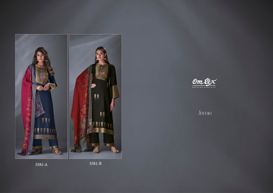 Jemie Omtex Russian Silk Pant Style Suits Manufacturer