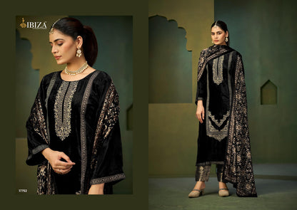 Jamila Ibiza Pure Viscose Velvet Suits Wholesaler