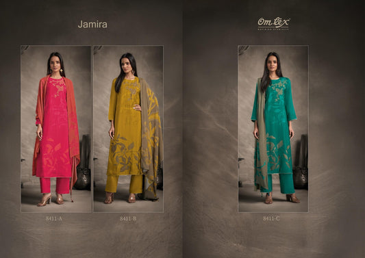 Jamira Omtex Silk Pant Style Suits Supplier