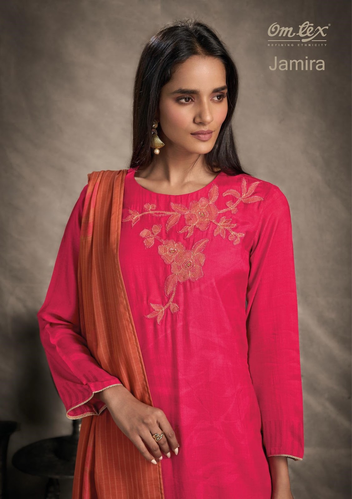 Jamira Omtex Silk Pant Style Suits Supplier