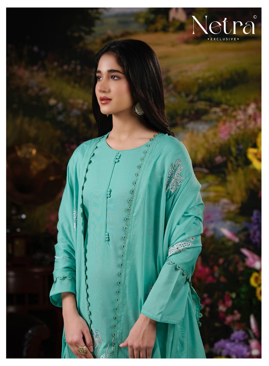 Janaya Netra Mul Cotton Pant Style Suits Wholesale Price
