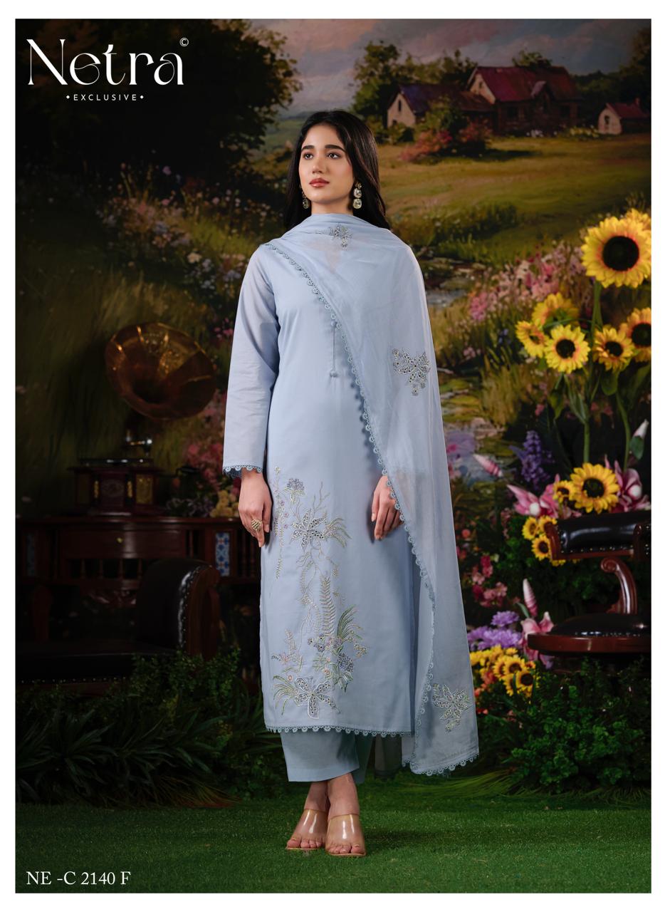 Janaya Netra Mul Cotton Pant Style Suits Wholesale Price