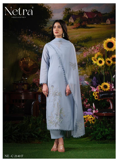 Janaya Netra Mul Cotton Pant Style Suits Wholesale Price
