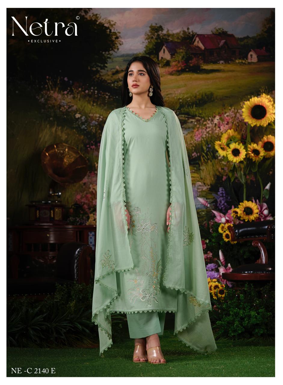 Janaya Netra Mul Cotton Pant Style Suits Wholesale Price