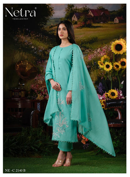 Janaya Netra Mul Cotton Pant Style Suits Wholesale Price