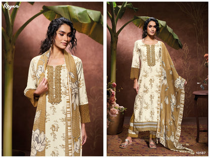 Janhvi Reyna Cotton Pant Style Suits Wholesale Rate