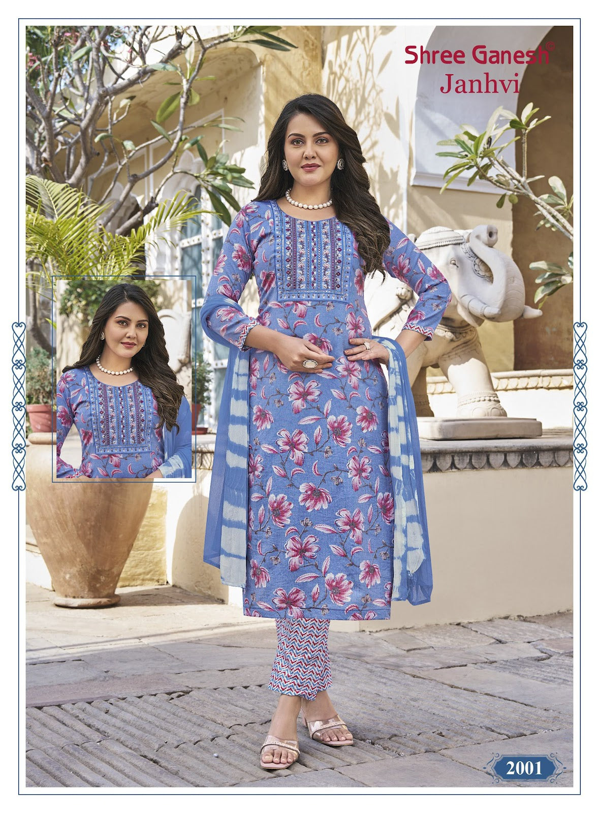 Janhvi Vol 2 Shree Ganesh Capsule Readymade Pant Style Suits Wholesale Price