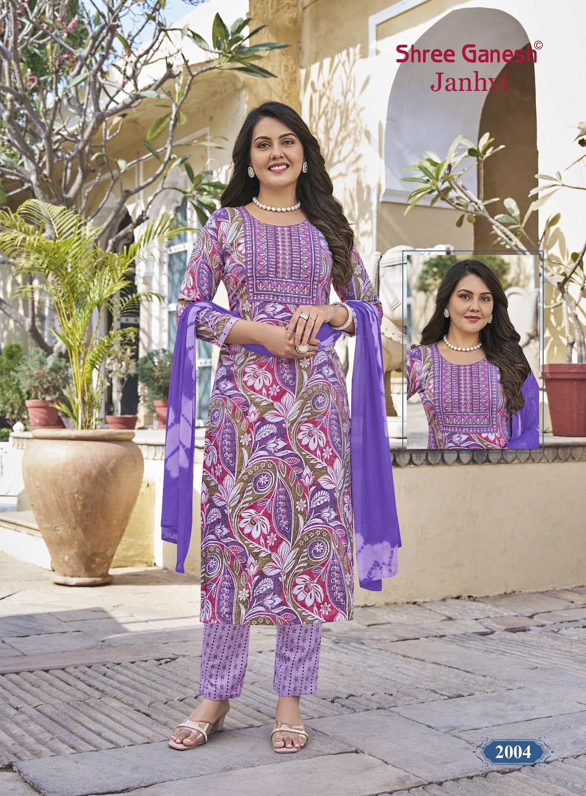 Janhvi Vol 2 Shree Ganesh Capsule Readymade Pant Style Suits Wholesale Price