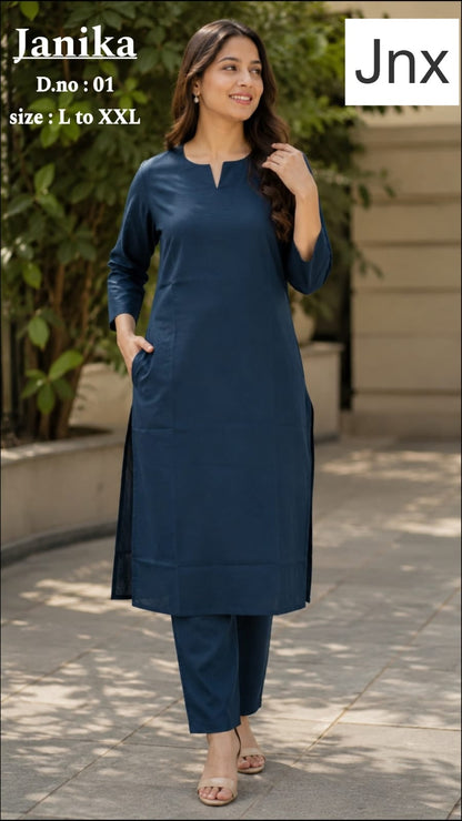Janika Jnx Dhabu Cotton Kurti With Pocket Wholesaler Gujarat