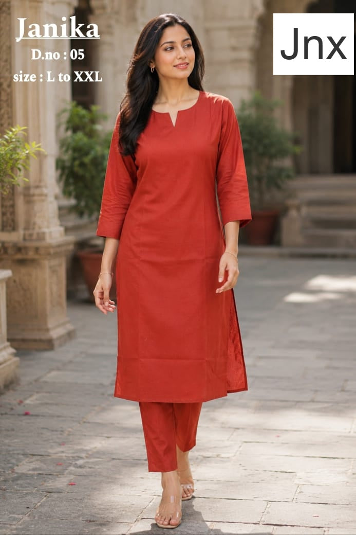Janika Jnx Dhabu Cotton Kurti With Pocket Wholesaler Gujarat