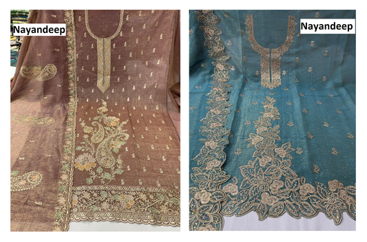 Janki Nayandeep Silk Salwar Suits Manufacturer Gujarat