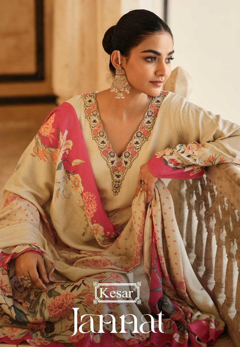 Jannat Kesar Pant Style Suits Supplier