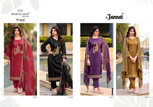 Jannat Mumtaz Arts Viscose Karachi Salwar Suits Manufacturer Gujarat